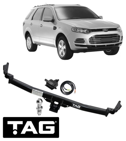 TAG STANDARD DUTY TOW BAR & WIRING KIT TO SUIT FORD TERRITORY SZ 276DT TURBO DIESEL 2.7L V6