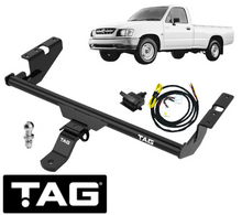 TAG STANDARD DUTY TOW BAR & WIRING KIT TO SUIT TOYOTA HILUX VZN167R VZN172R 5VZ-FE 3.4L V6