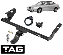 TAG STANDARD DUTY TOW BAR & UNIVERSAL WIRING KIT FOR HYUNDAI ELANTRA XD G4GB G4GC G4BB 1.8L 2.0L I4