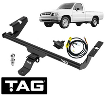 TAG STD DUTY TOW BAR & WIRING KIT FOR TOYOTA HILUX RZN149R RZN154R RZN169R RZN174R 3RZ-FE 5L 2.7L I4