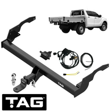 TAG HEAVY DUTY TOW BAR & WIRING KIT TO SUIT MAZDA BT-50 B22 B32 UP UR P5AT 3.2L I5 SUITS 4WD & RWD