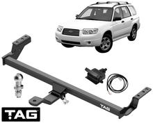 TAG STANDARD DUTY TOW BAR & WIRING KIT TO SUIT SUBARU FORESTER SG EJ202 EJ251 EJ253 2.0L 2.5L F4