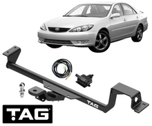 TAG STANDARD DUTY TOW BAR AND WIRING KIT TO SUIT TOYOTA CAMRY MCV20R MCV30R MCV36R 1MZ-FE 3.0L V6
