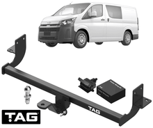 TAG STANDARD DUTY TOW BAR & WIRING KIT TO SUIT TOYOTA HIACE GRH300R GRH320R 7GR-FKS 3.5L V6 06/19 ON