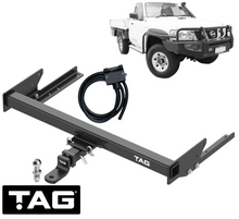 HD TOW BAR & UNIVERSAL WIRING KIT TO SUIT NISSAN PATROL GQ GU Y61 RD28T TD42T 2.8 4.2 I6 CAB CHASSIS