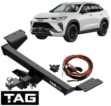 TAG STANDARD DUTY TOW BAR & UNIVERSAL WIRING KIT TO SUIT HAVAL H6 GW4B15 GW4C20 TURBO 1.5L 2.0L I4