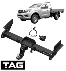 EXTREME RECOVERY (XR) TOW BAR & DIRECT FIT WIRING KIT FOR NISSAN NAVARA NP300 D23 YS23DDTT 2.3L I4