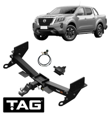 TAG EXTREME RECOVERY (XR) TOW BAR & WIRING KIT FOR NISSAN NAVARA NP300 D23 YS23DDTT 2.3L I4 FACELIFT