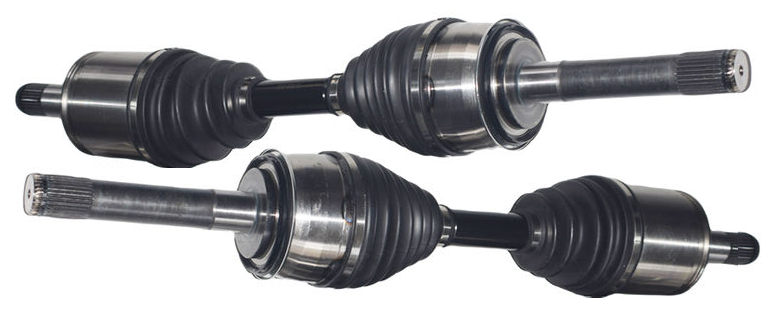 PAIR OF FRONT CV DRIVE SHAFTS TO SUIT TOYOTA LANDCRUISER UZJ100R 2UZ-FE 4.7L V8 RAISED SUSPENSION