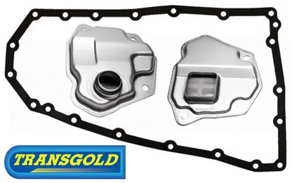 TRANSGOLD AUTOMATIC TRANSMISSION FILTER KIT WITH INTERNAL FILTER TO SUIT NISSAN X-TRAIL T32 QR25DE 2.0L 2.5L I4 TILL 05/2016