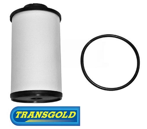 TRANSGOLD AUTOMATIC TRANSMISSION FILTER KIT WITH EXTERNAL CARTRIDGE TO SUIT VOLKSWAGEN GOLF MK.5 BUB 3.2L V6
