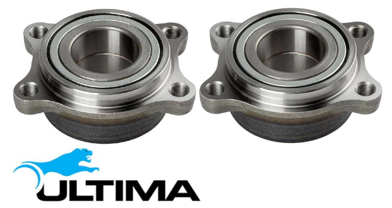 2 X ULTIMA REAR WHEEL HUB AND BEARING ASSEMBLY TO SUIT SUBARU OUTBACK BH B12 EZ30D 3.0L F6