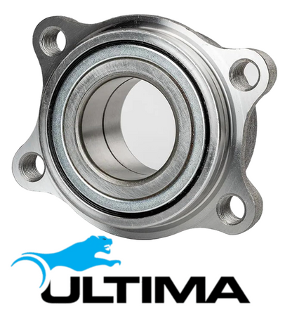 2 X ULTIMA REAR WHEEL HUB AND BEARING ASSEMBLY TO SUIT SUBARU IMPREZA GD G11 EJ15 EJ161 EJ201 EJ251 1.5L 1.6L 2.0L 2.5L F4 SUITS AWD SEDAN