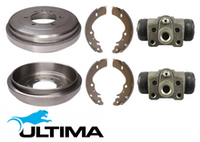 ULTIMA DRUM BRAKE KIT TO SUIT HOLDEN COLORADO RC 4JJ1-TCX TURBO DIESEL 3.0L I4 SUITS RWD
