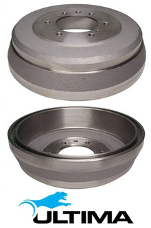 ULTIMA DRUM BRAKE KIT TO SUIT NISSAN NAVARA D22 KA24DE 2.4 I4 SUITS 4WD
