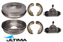 ULTIMA DRUM BRAKE KIT TO SUIT FORD RANGER PX P5AT TURBO DIESEL 3.2L I5