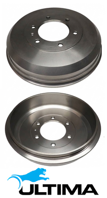ULTIMA DRUM BRAKE KIT TO SUIT HOLDEN RODEO RA 4JJ1-TCX TURBO DIESEL 3.0L I4 WITH HI-RIDE SUSPENSION