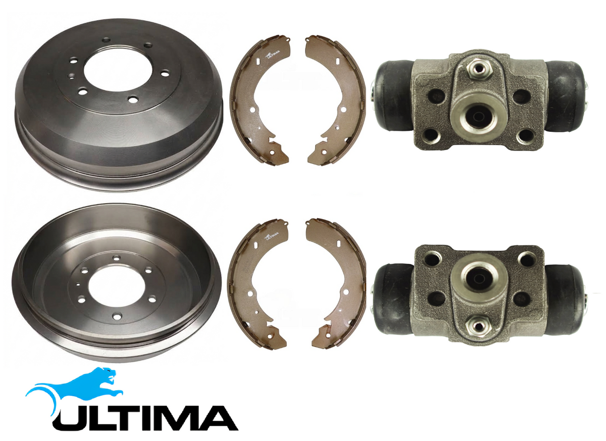 ULTIMA DRUM BRAKE KIT TO SUIT HOLDEN COLORADO RC ALLOYTEC LCA 3.6L V6