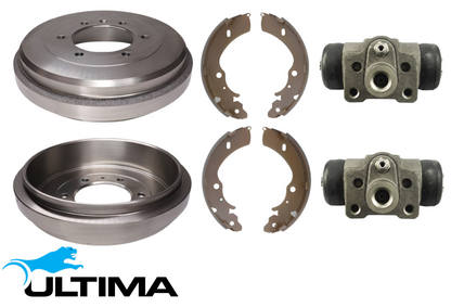 ULTIMA DRUM BRAKE KIT TO SUIT HOLDEN COLORADO RC ALLOYTEC LCA 3.6L V6