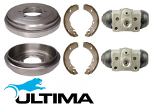 ULTIMA DRUM BRAKE KIT TO SUIT HOLDEN RODEO RA ALLOYTEC LCA 3.6L V6 EXCEPT 4D 4WD