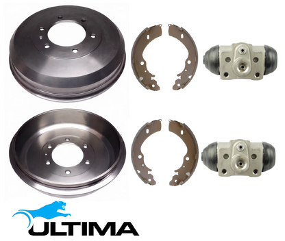 ULTIMA DRUM BRAKE KIT TO SUIT HOLDEN RODEO RA 6VE1 3.5L V6