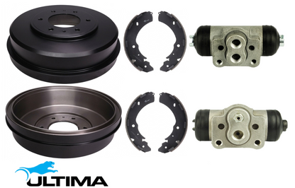 ULTIMA DRUM BRAKE KIT TO SUIT MITSUBISHI TRITON ML MN 4G64 2.4L I4