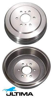 ULTIMA REAR DRUM BRAKE KIT TO SUIT NISSAN NAVARA NP300 D23 YS23DDT TURBO DIESEL 2.3 I4 SUITS RWD
