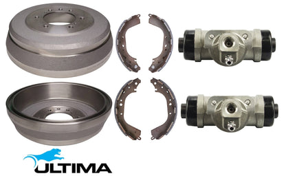 ULTIMA DRUM BRAKE KIT TO SUIT NISSAN VG30E VG33E 3.0L 3.3 V6