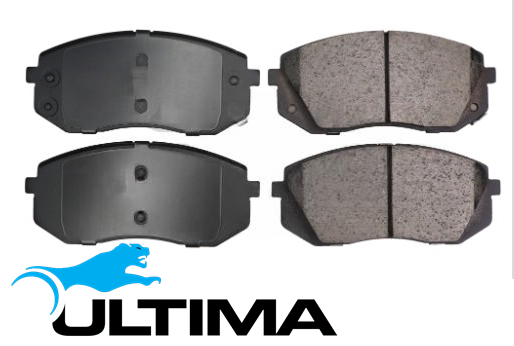 ULTIMA FRONT BRAKE PAD SET TO SUIT HYUNDAI I30 PD G3LE TURBO 1.0L I3