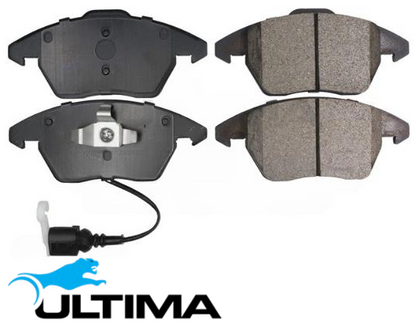 ULTIMA FRONT BRAKE PAD SET TO SUIT AUDI TT 8J BUB 3.2L V6