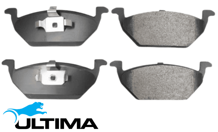 ULTIMA FRONT BRAKE PAD SET TO SUIT AUDI A1 8X CHZB TURBO 1.0L I3
