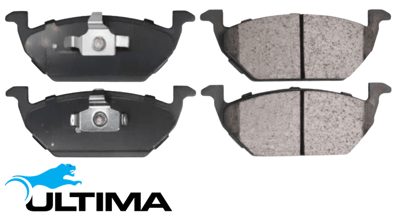 ULTIMA FRONT BRAKE PAD SET TO SUIT AUDI A1 8X CHZB TURBO 1.0L I3