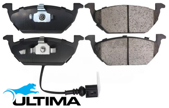 ULTIMA FRONT BRAKE PAD SET TO SUIT AUDI A2 8Z AUA 1.4L I4