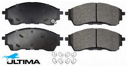 ULTIMA FRONT BRAKE PAD SET TO SUIT FORD EVEREST UB BFWS TURBO DIESEL 3.0L V6