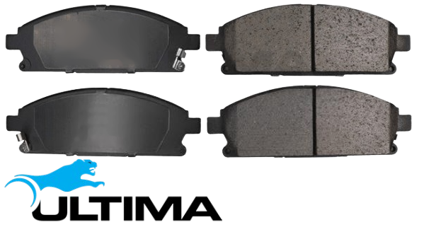 ULTIMA FRONT BRAKE PAD SET TO SUIT NISSAN TD27T ZD30DDTI YD22DDTI TURBO DIESEL 2.2L 2.7L 3.0L I4