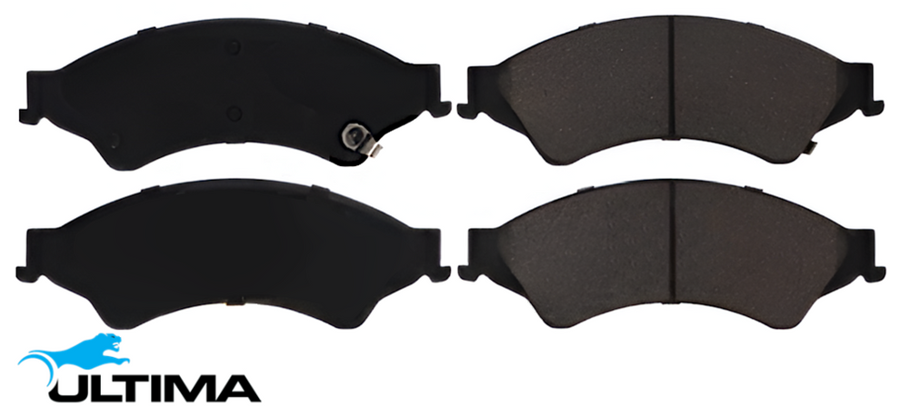 ULTIMA FRONT BRAKE PADS TO SUIT FORD RANGER PX1 PX2 PX3 P5AT TURBO DIE ...