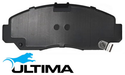 ULTIMA FRONT BRAKE PAD SET TO SUIT HONDA CIVIC FD EP EU K20A D17A2 R18A R18A1 K20Z2 1.7L 1.8L 2.0 I4