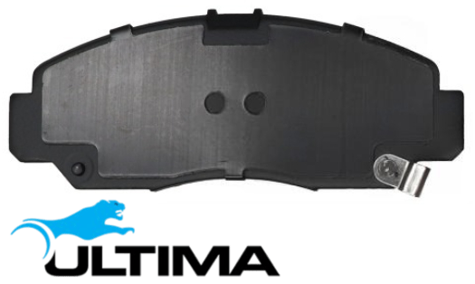 ULTIMA FRONT BRAKE PAD SET TO SUIT HONDA CIVIC FD K20A 2.0L I4 SUITS GL MODEL
