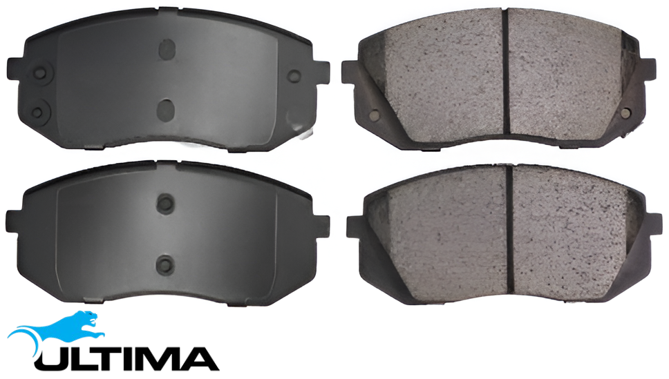 ULTIMA FRONT BRAKE PAD SET TO SUIT HYUNDAI IX35 LM G4KD 2.0L I4 EXCEPT ACTIVE MODEL