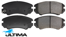 ULTIMA FRONT BRAKE PAD SET TO SUIT KIA SPORTAGE KM G4GC D4EA TURBO DIESEL 2.0L I4