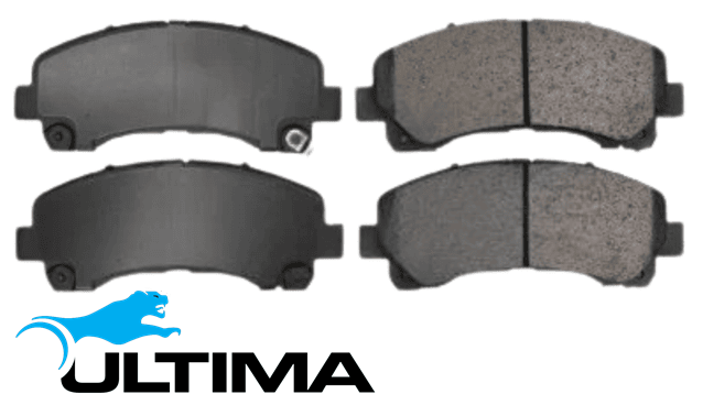 ULTIMA FRONT BRAKE PAD SET TO SUIT LDV T60 SC28R150Q5 SC20M163 SC20M218 TWIN TURBO DIESEL 2.0 2.8 I4