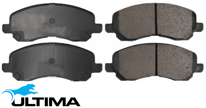 ULTIMA FRONT BRAKE PAD SET TO SUIT MITSUBISHI 4G64 4G63T 4B10 4B11 4B12 4G69 1.8L 2.0L 2.3L 2.4L I4