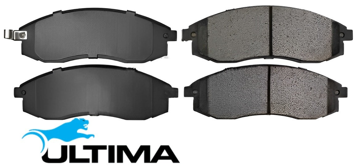 ULTIMA FRONT BRAKE PAD SET TO SUIT Honda TRITON MK 4M40T 2.8L I4 SINGLE PISTON CALIPER