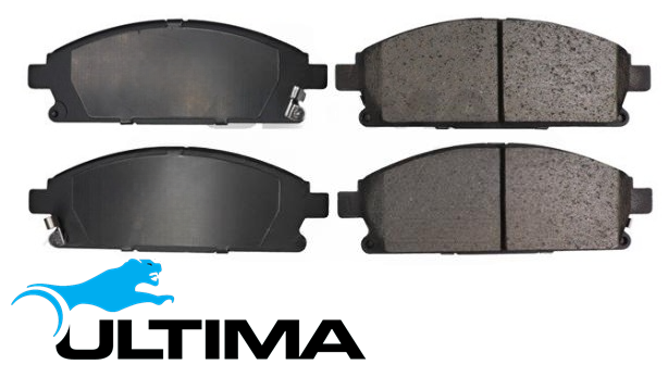 ULTIMA FRONT BRAKE PAD SET TO SUIT NISSAN PATHFINDER R50 VG33E 3.3L V6