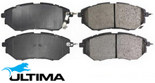 ULTIMA FRONT BRAKE PAD SET TO SUIT SUBARU WRX V1 FA20E TURBO 2.0L F4