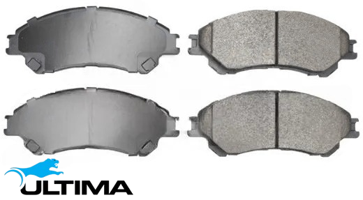 ULTIMA FRONT BRAKE PAD SET TO SUIT SUZUKI M16A K14C D16AA TURBO DIESEL 1.4L 1.6L I4