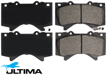 ULTIMA FRONT BRAKE PAD SET TO SUIT TOYOTA LANDCRUISER UZJ200R URJ202R 2UZ-FE 1UR-FE 4.6L 4.7L V8