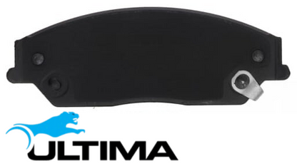 ULTIMA FRONT BRAKE PAD SET TO SUIT TOYOTA CAMRY ASV50R 2AR-FE 2.5L I4