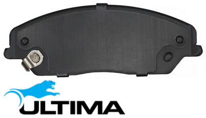 ULTIMA FRONT BRAKE PAD SET TO SUIT TOYOTA CAMRY ASV50R 2AR-FE 2.5L I4