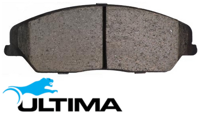 ULTIMA FRONT BRAKE PAD SET TO SUIT TOYOTA CAMRY ASV50R 2AR-FE 2.5L I4